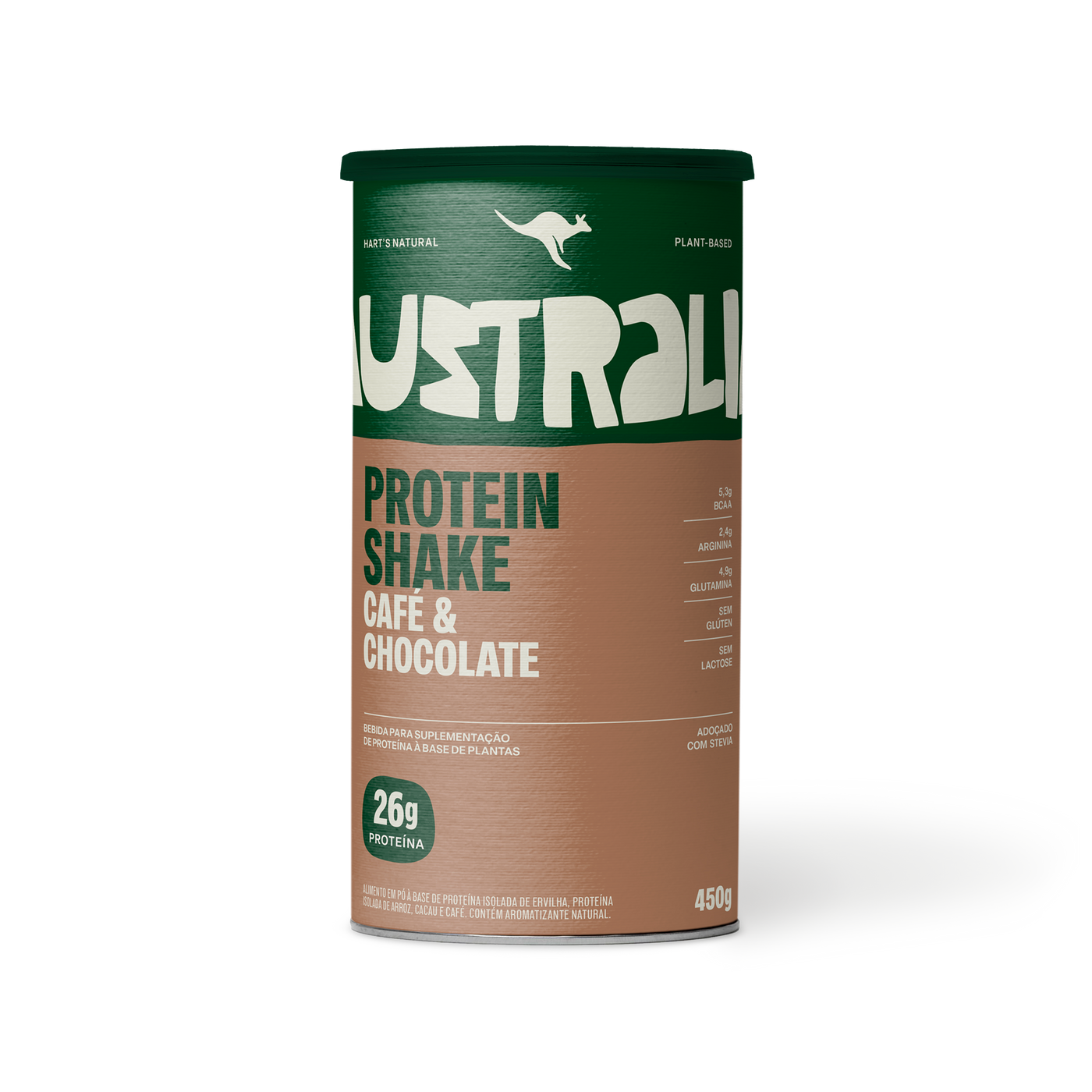 Embalagem do produto AUSTRALIA Protein Café & Chocolate.