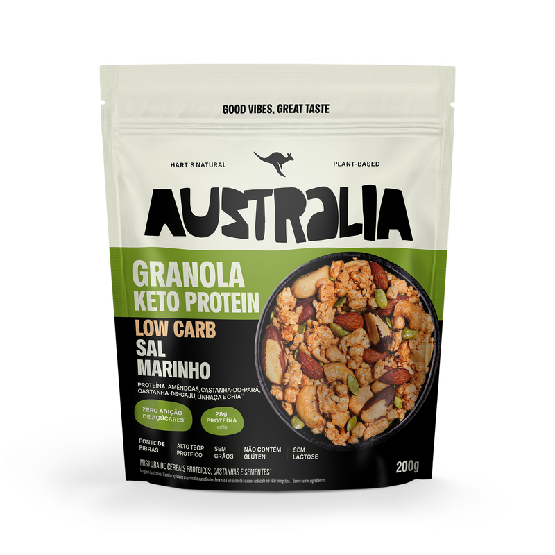 Australia Granola Keto Protein Sal Marinho