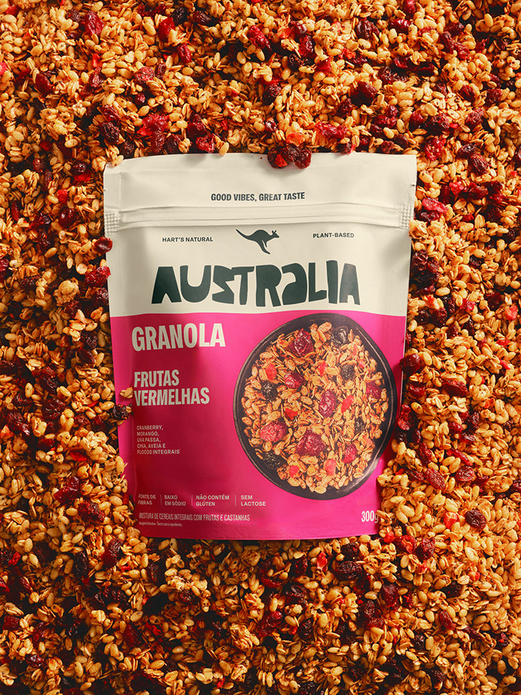 Australia Granola Frutas Vermelhas