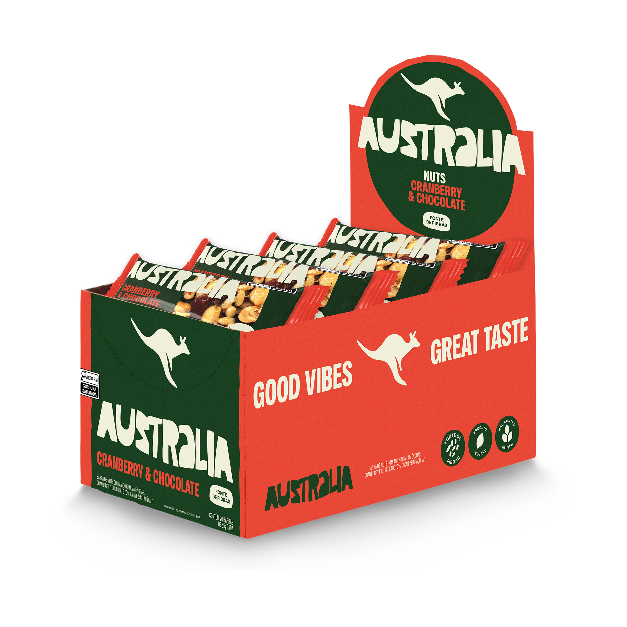Australia Nuts Cranberry & Chocolate