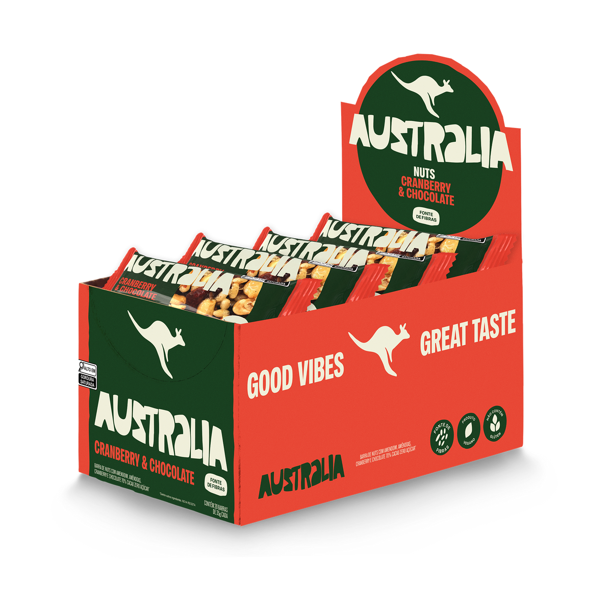 Australia Nuts Cranberry & Chocolate
