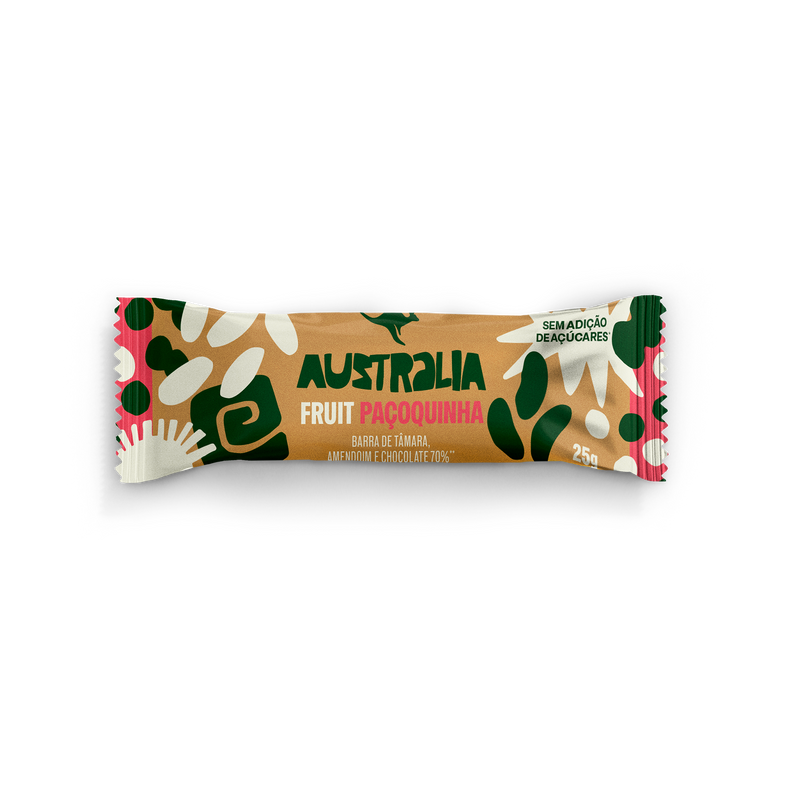 Embalagem do produto AUSTRALIA Fruit Paçoquinha.