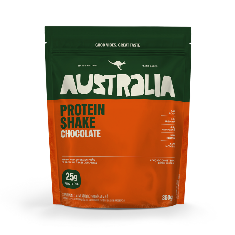 Embalagem do produto AUSTRALIA Protein Chocolate Pouch.