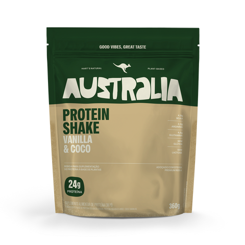 Embalagem do produto AUSTRALIA Protein Coco & Baunilha Pouch.