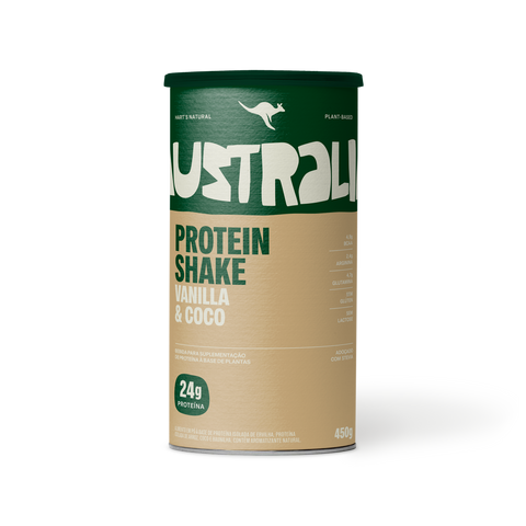 Embalagem do produto AUSTRALIA Protein Baunilha & Coco.