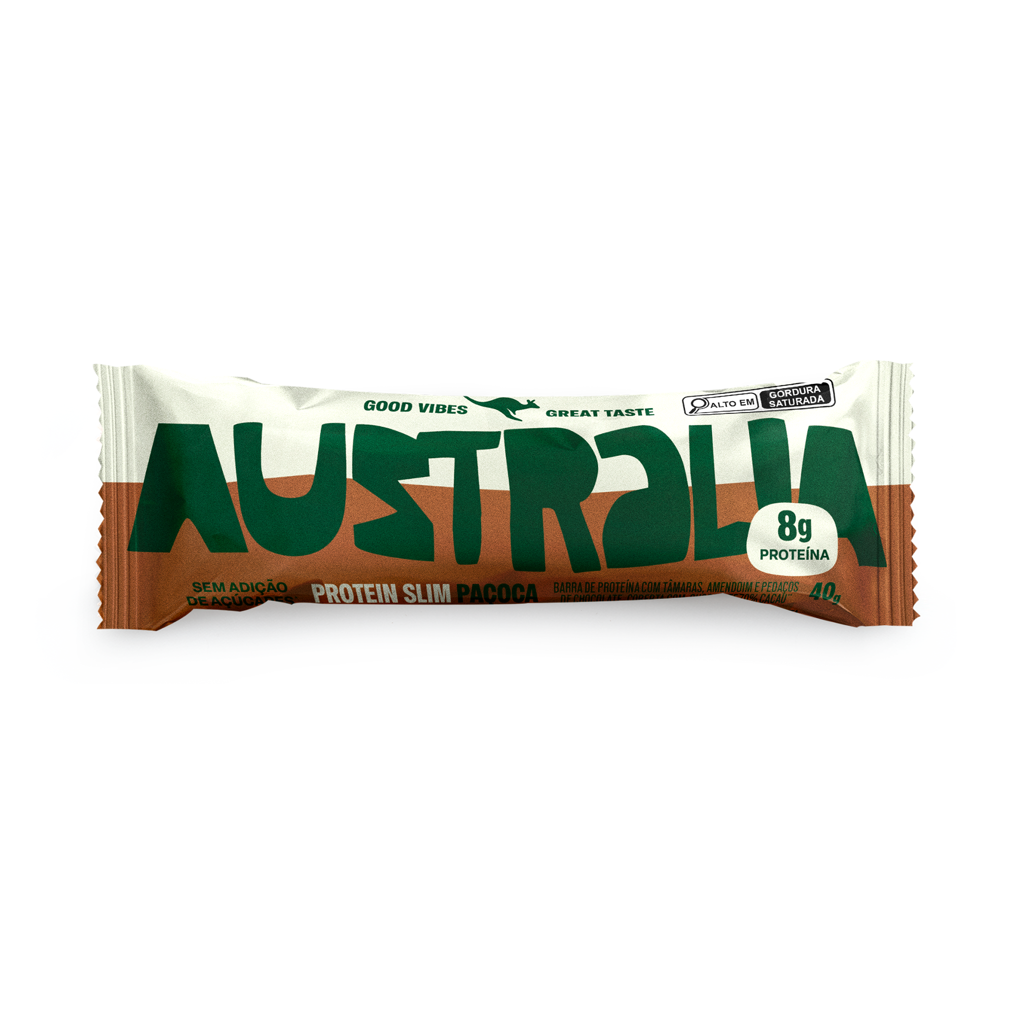 Embalagem do produto AUSTRALIA Protein Slim Paçoca.