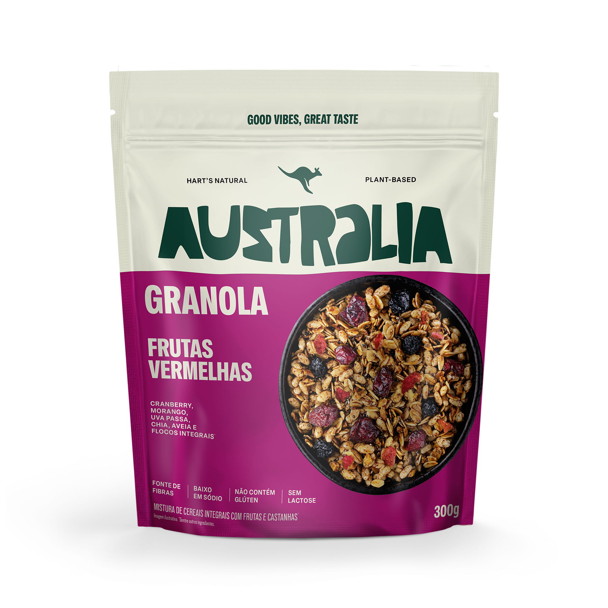 Australia Granola Frutas Vermelhas