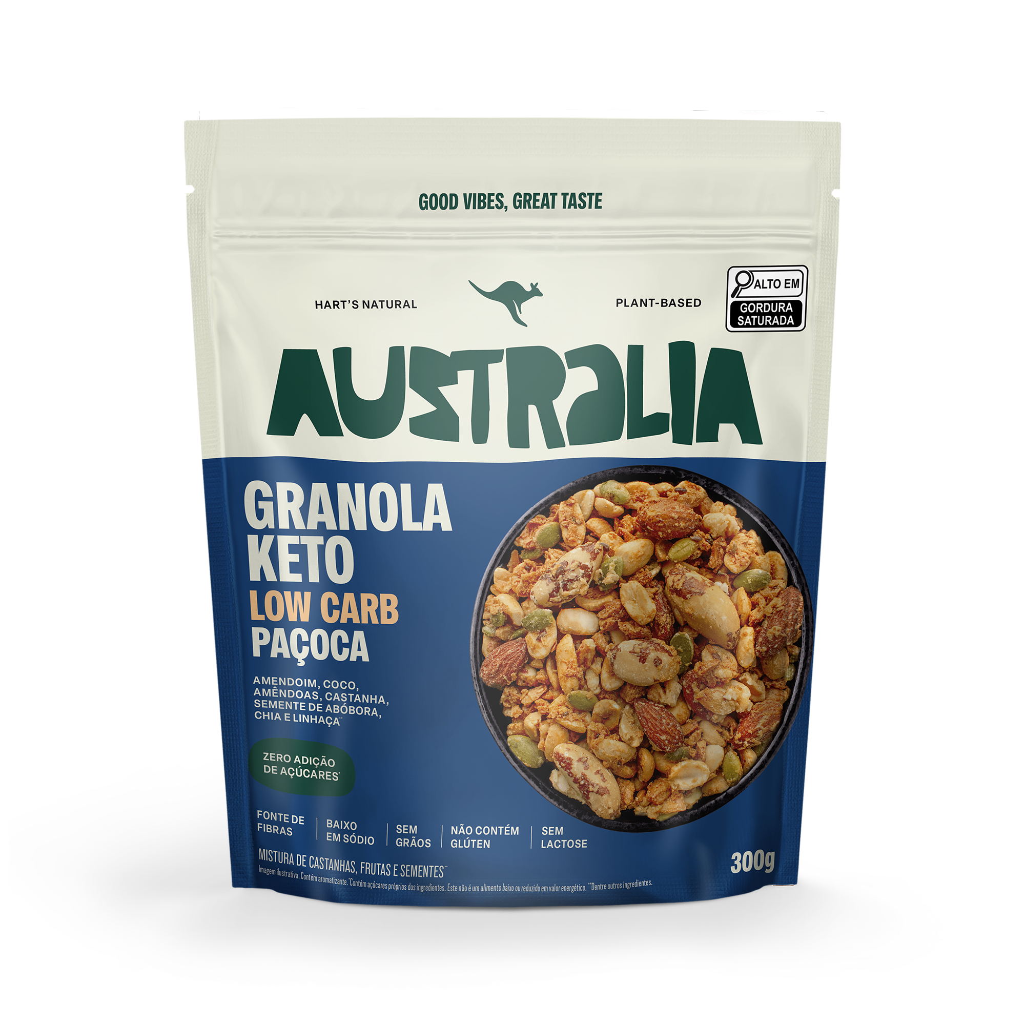 Australia Granola Keto Paçoca