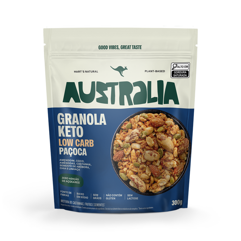 Australia Granola Keto Paçoca