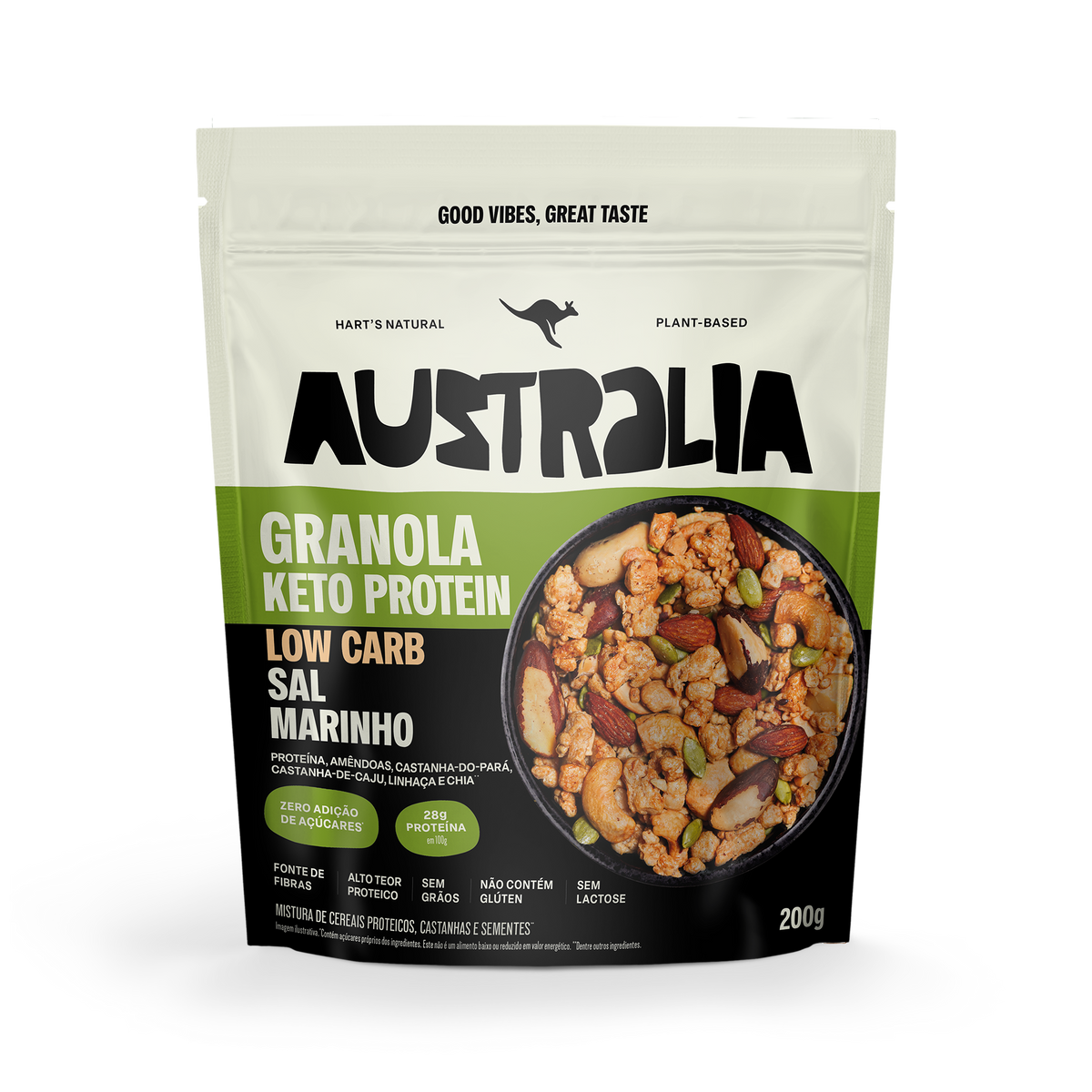 Australia Granola Keto Protein Sal Marinho