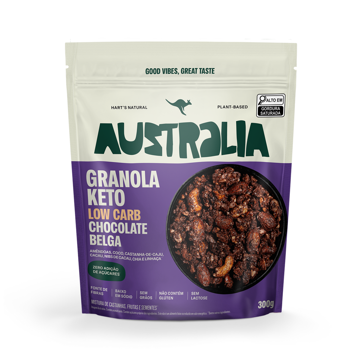 Australia Granola Keto Chocolate Belga