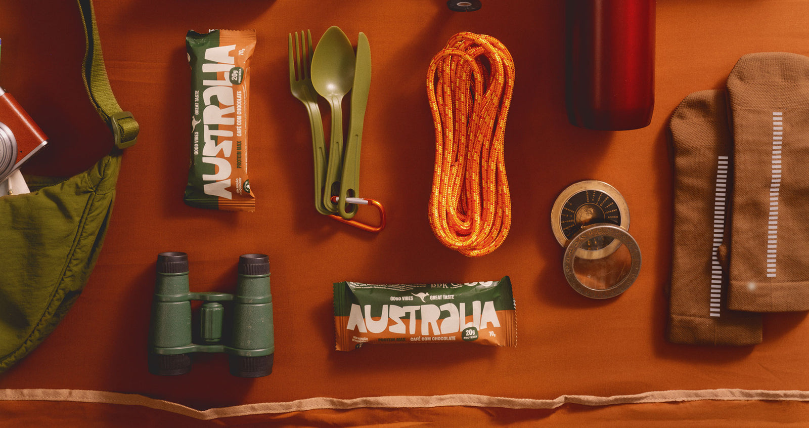 AUSTRALIA Protein Max Café & Chocolate em cena ambientada.