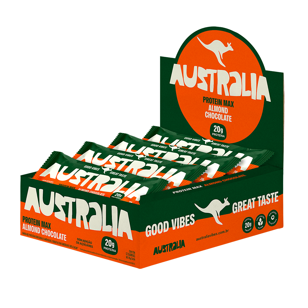 Australia Protein Max Amêndoa & Chocolate