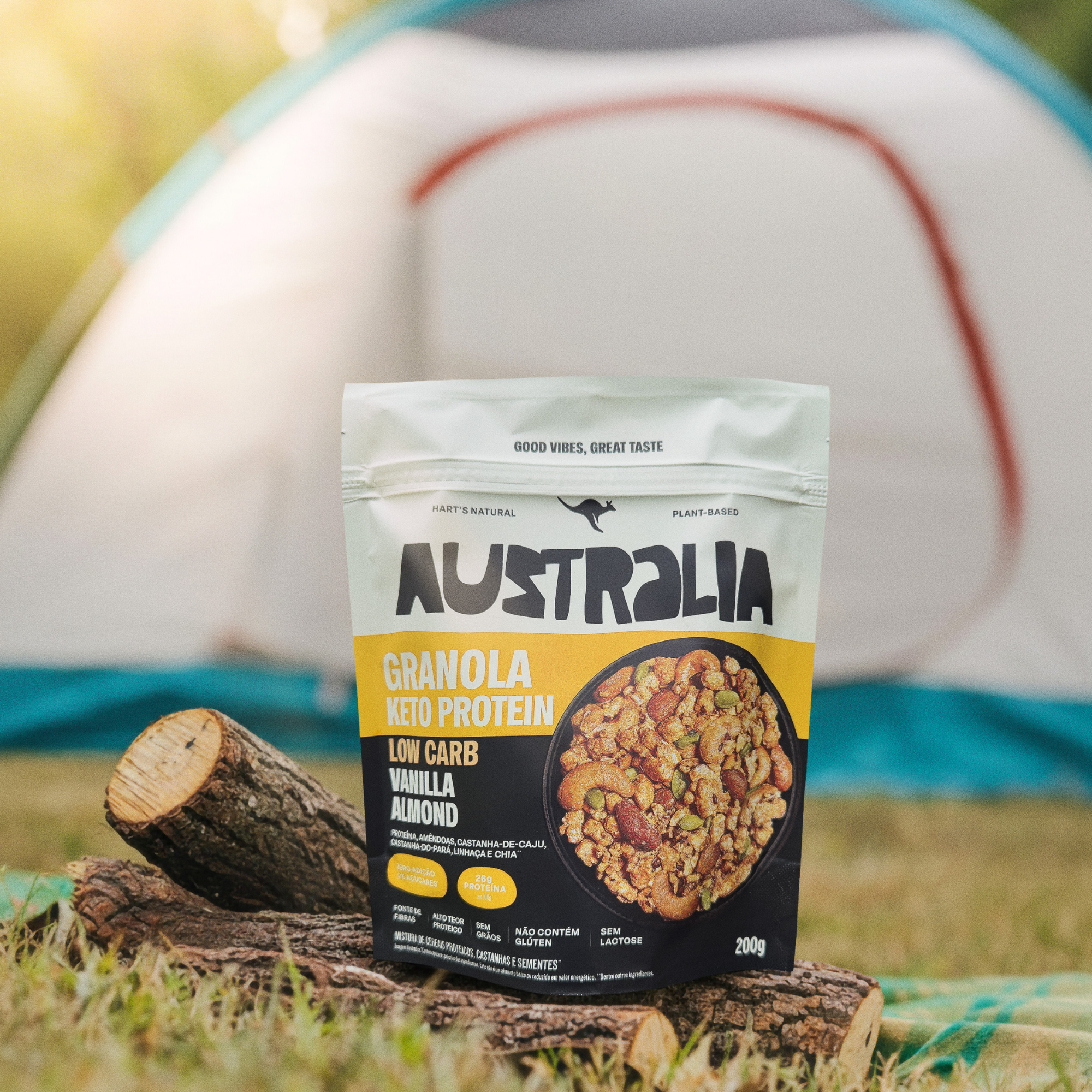 Australia Granola Keto Protein Baunilha & Amêndoas